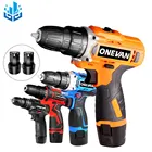 Дрель-шуруповерт аккумуляторная, 12 В, с литиевым аккумулятором