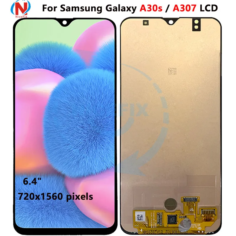 OLED дисплей для Samsung galaxy A307F/DS A307GN/DS A307YN с рамкой сенсорный экран дигитайзер в сборе