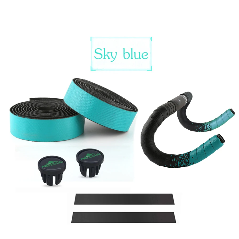 

Road bike Bicycle handlebar tape Elastic Slip-proof Shock-absorbing Strap