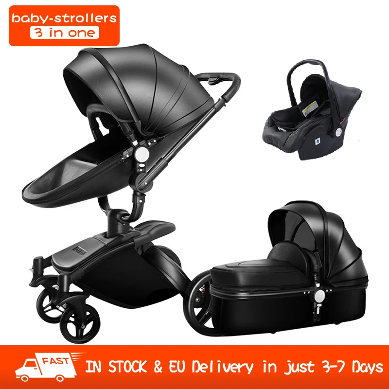 Детская коляска 3 в 1 с высоким ландшафтом детская | Мать и ребенок