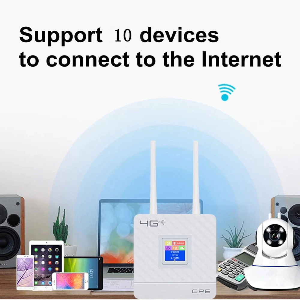 Беспроводной модем YIZLOAO 4G точки доступа роутер Plus 150 Мбит/с 4g/Sim Wi Fi Мобильная точка