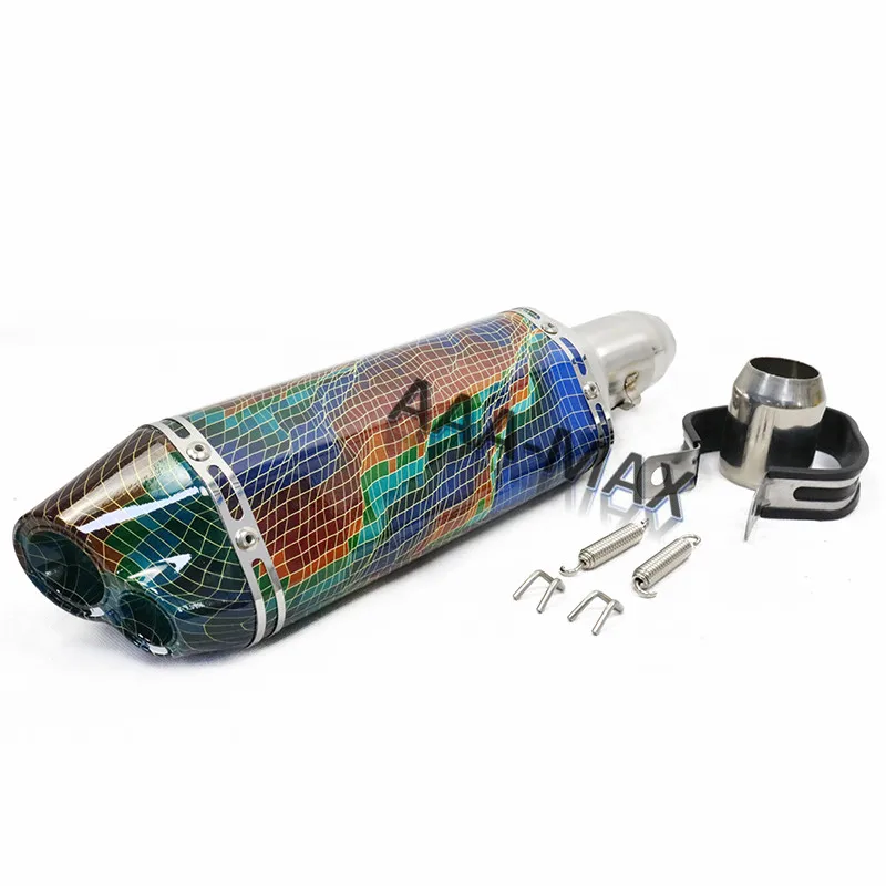 Для akrapovic Yoshimura глушитель для мотоцикла труба для VESPA GTS300 946 LX150 piaggio mp3 acerbis ybr pcx nmax 125 cbr125
