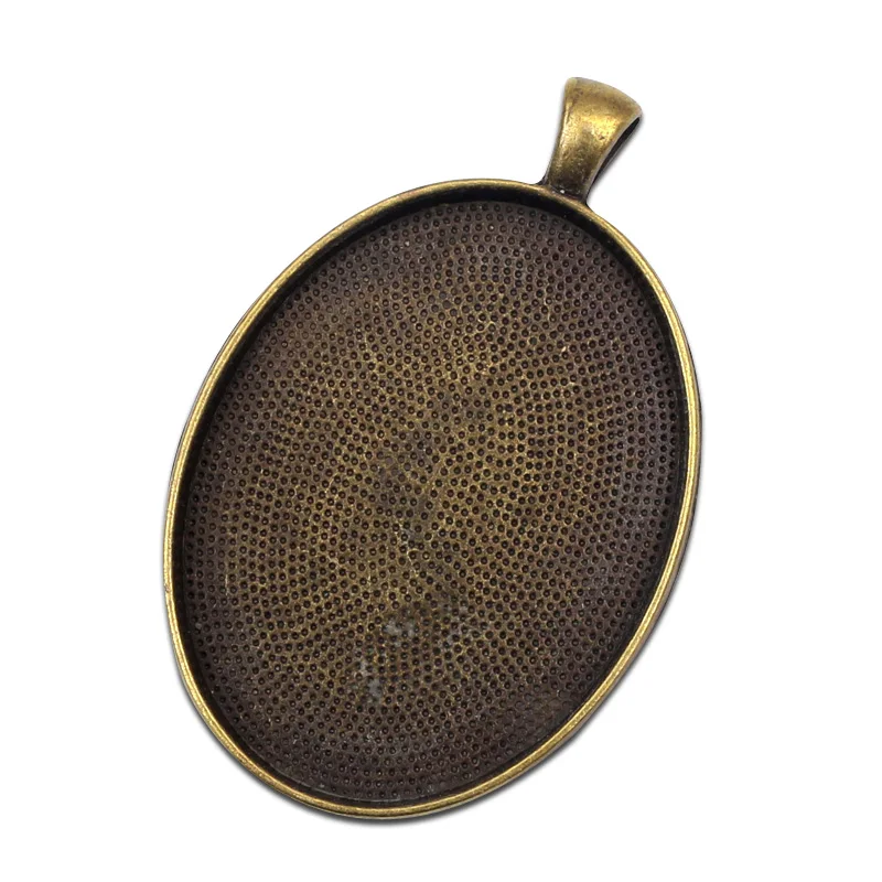 5 шт. круглые заготовки для ювелирных изделий 30 х40 мм|Шармы| |