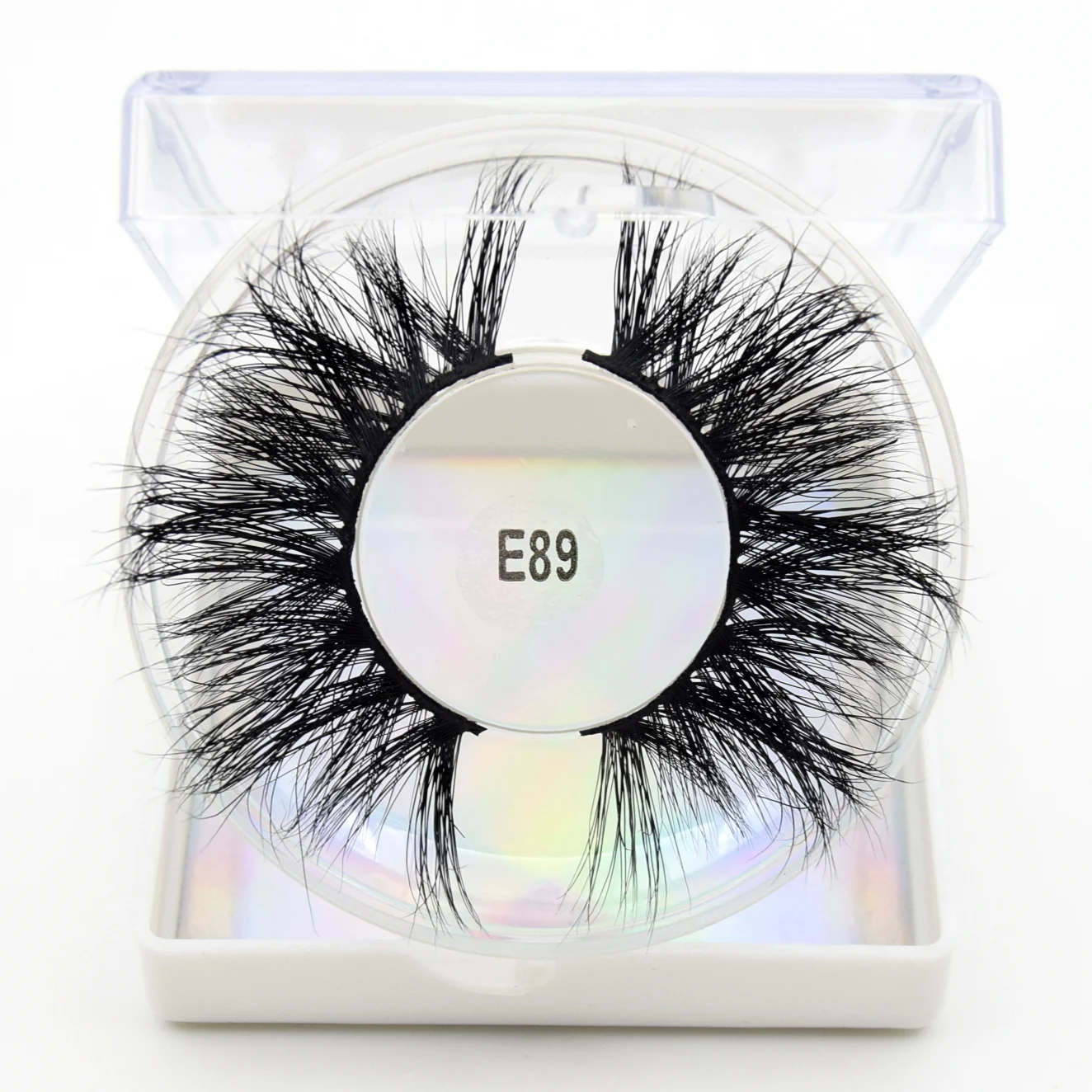 50 парт 25 мм норковые ресницы 3D без жестокости ручной работы многоразовые длинные