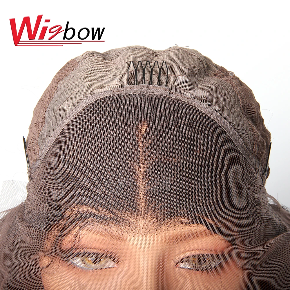Волосы Wigbow OneCut Джерри вьющиеся 13*6 кружевные передние человеческие волосы