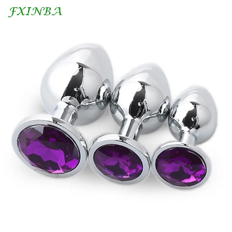 FXINBA Anal Plugs Metal Butt Plug Large Set Buttplug Beads Adults Sex Toys For Women Man Couple Gay Intimate Gifts | Красота и