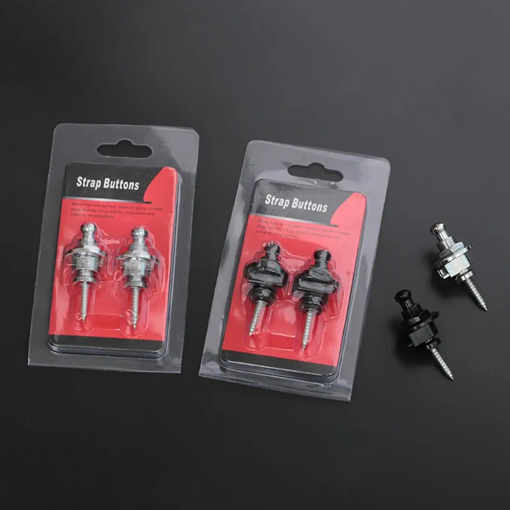 2pcs universal gitarre strap lock straplock taste gitarre schnalle skidproof für gitarre akustische elektrische bass strap free global shipping
