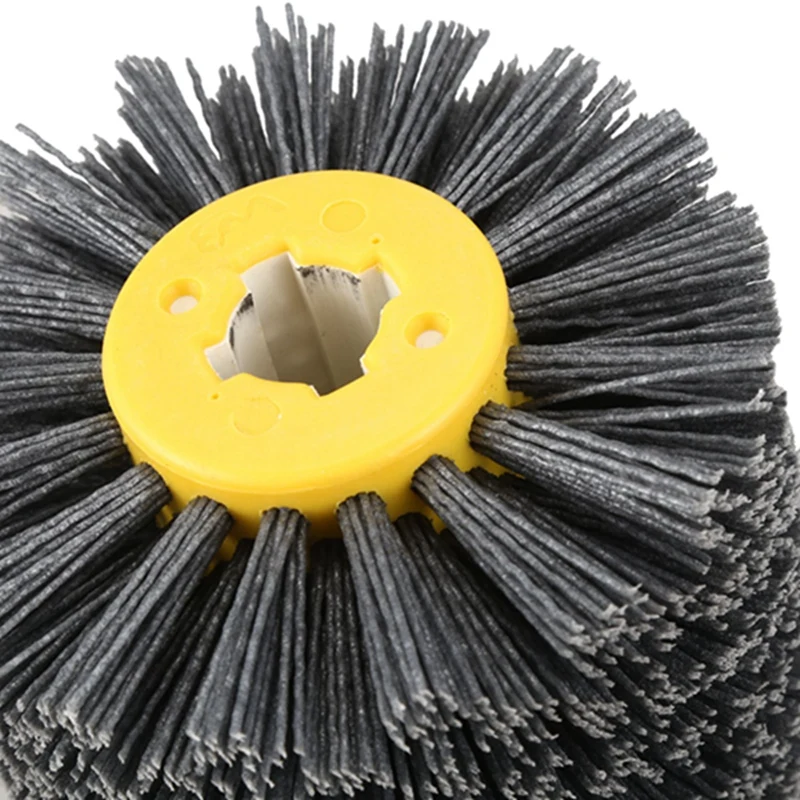 

1 Pcs Nylon Abrasive Wire Dupont Drum Polishing Wheel Electric Brush For Woodworking Metalworking