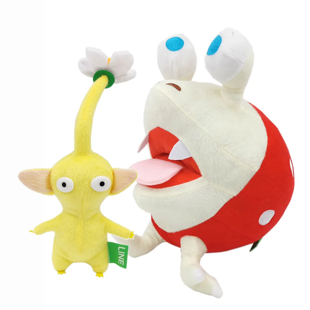 Игра Pikmin Bulborb Chappy желтый цветок 23 28 см плюшевая игрушка кукла для Chistams подарки