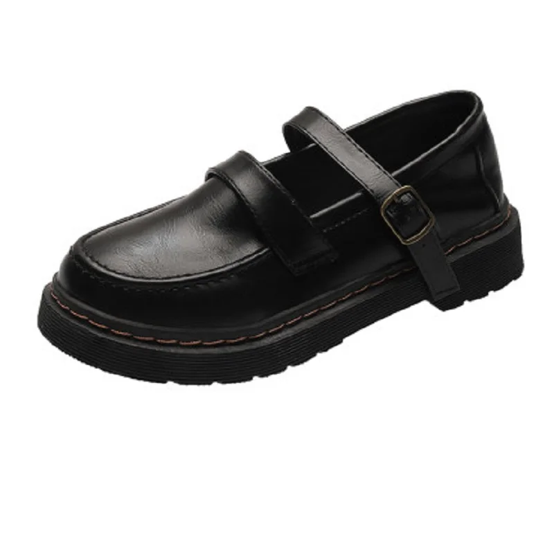 Осень 2021 модные маленькие туфли в английском ретро стиле Корейская версия дикой