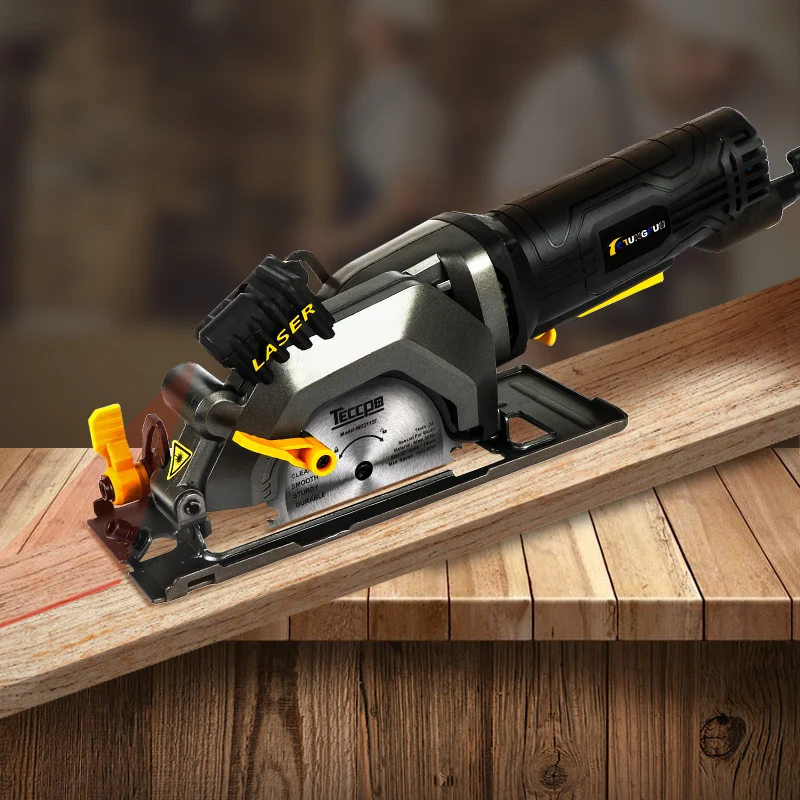 Мини режущий станок для деревообработки электрическая циркулярная пила