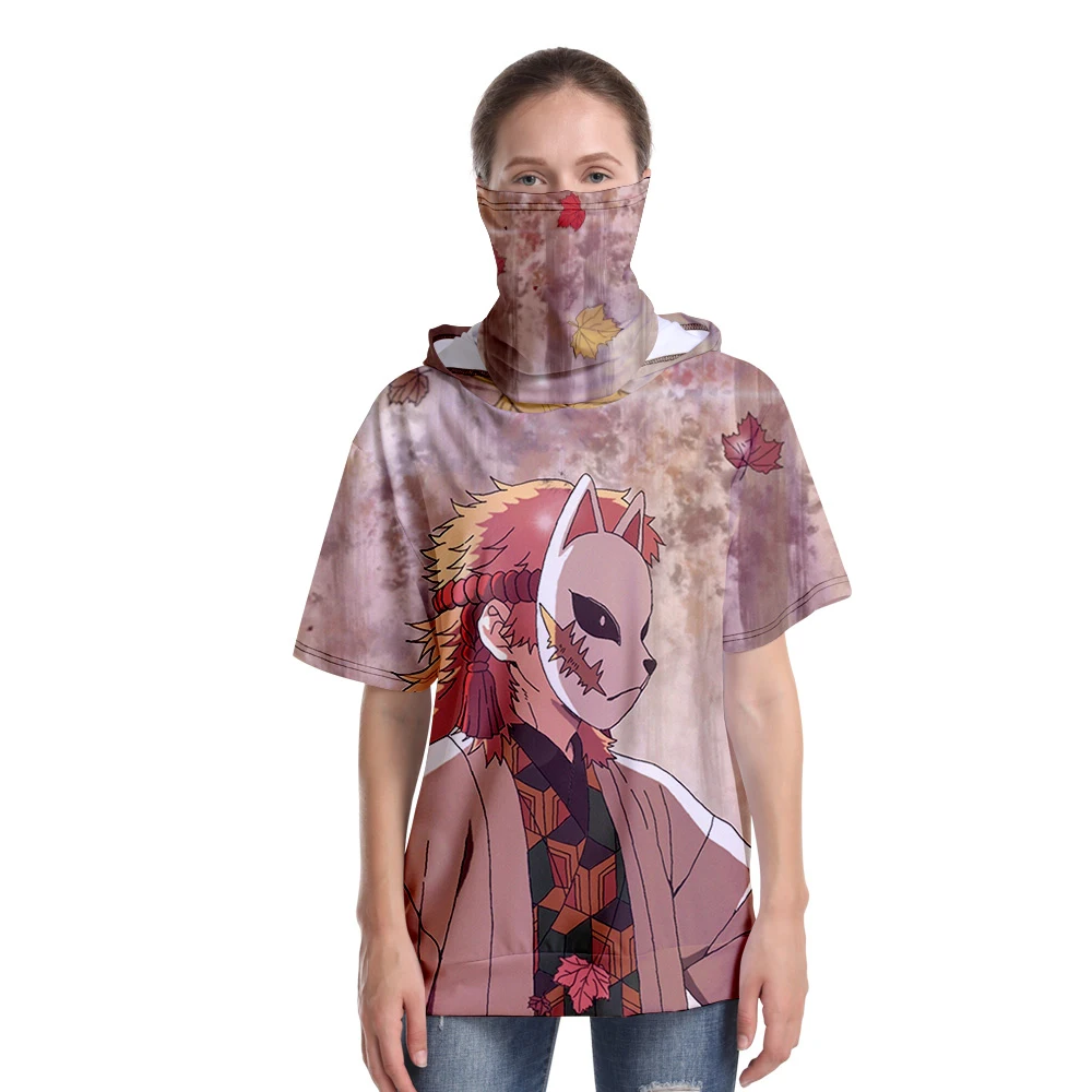 Мужская/женская футболка с капюшоном 3D принтом|Мужские футболки| |