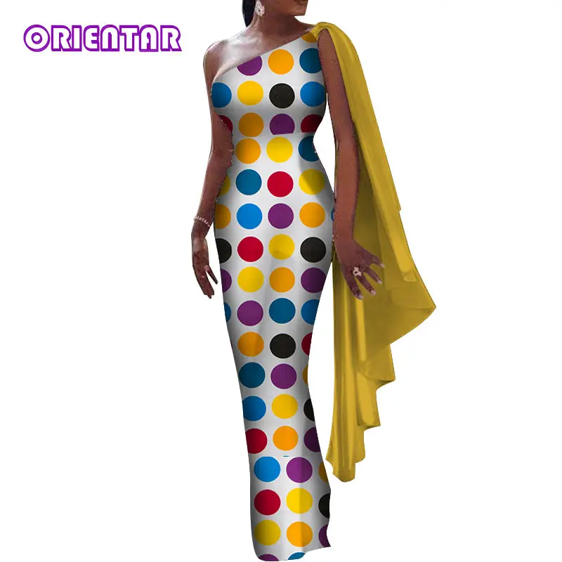 Африканские платья для женщин с принтом в африканском стиле хлопковые Анкары