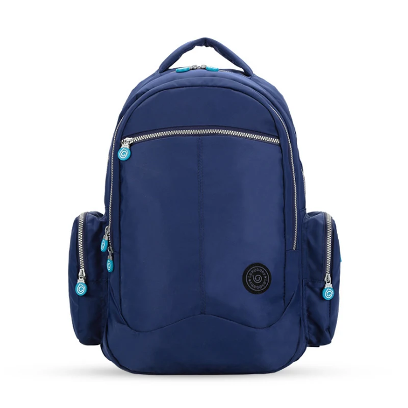 MB-1116-blue Lekebaby сумка для подгузников, мам, мам, большой емкости, подгузник, коляска, ремни для сумок, Детский рюкзак для путешествий, уход за ребенком, мать - Цвет: MB-1116-blue