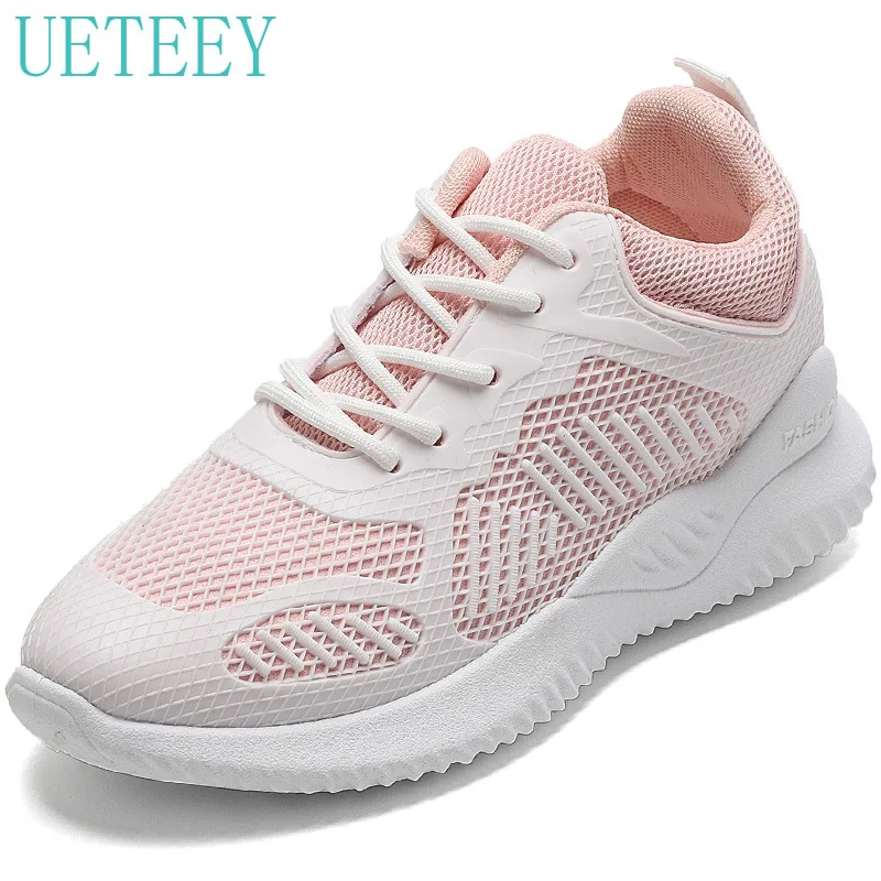 

2021 Autumn and Winter Women's Sports Shoes Increased Breathable White Shoes Running Shoes for Women Low Luxury Women's Sneakers
