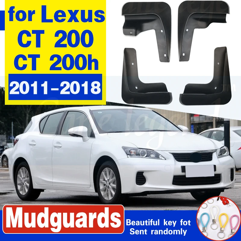 

Mud Flaps For Lexus CT 200 CT 200h 2011-2018 Mudflaps Splash Guards Front Rear Mud Flap Mudguards Fender CT200h 2012 2013 2014