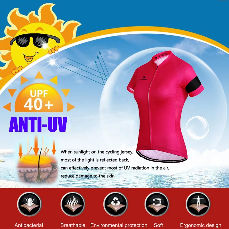 X Tiger 4 цвета женская велосипедная Одежда дышащая горная одежда велосипедные