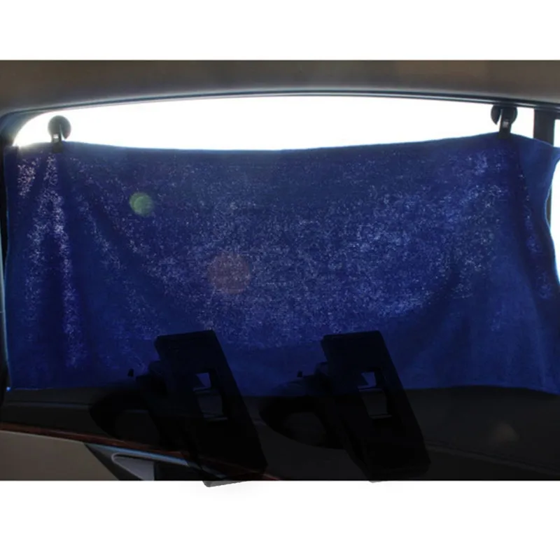 Комплект из 2 предметов черный Солнцезащитная шторка для автомобиля с роликовым