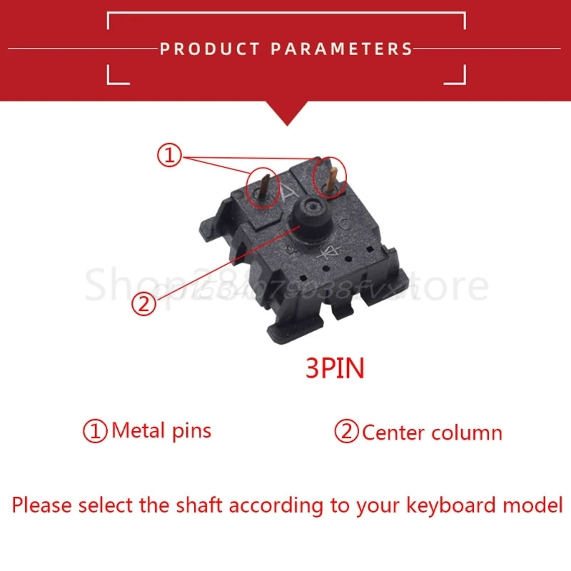 Gateron 3Pin переключатели черный цвета: красный и коричневый синий прозрачный