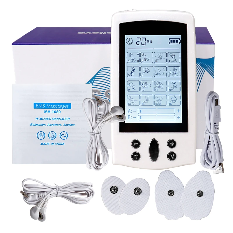 Электрический массажер для мышц Электронная терапия устройство массажа тела