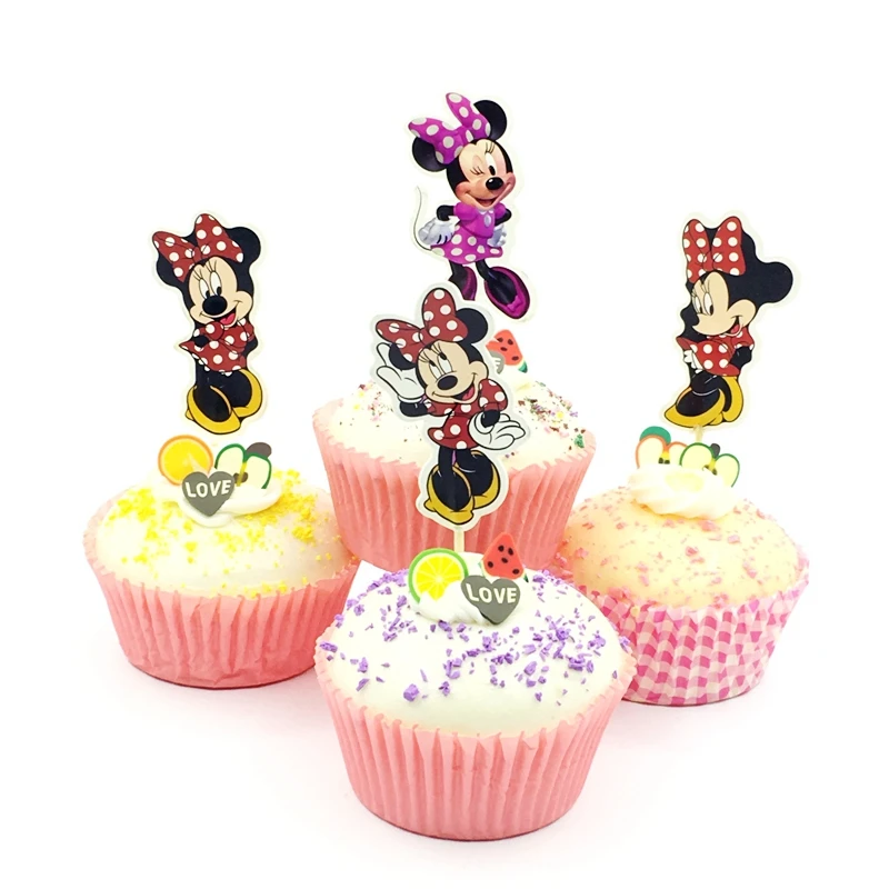 4 720 шт. кавайный маленький босс мальчик босс Капкейк с надписью «Baby» Топпер фруктовый торт топперы карта вставляется зубочистка Флаг Дети День Рождения Декор - Цвет: 4