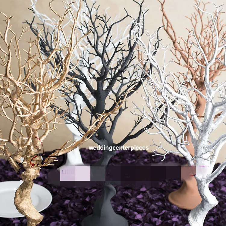 10 шт) белые пластиковые подсвечники ваза для цветов Свадебный центральный