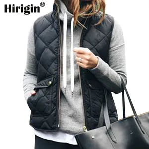 Женская флисовая парка Hirigin, зимняя теплая облегающая куртка без рукавов, размеры S, M, L, XL