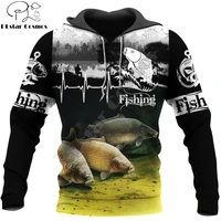 3d printed recreationgl fishing animal hoodie harajuku sweatshirt streetwear hoodies unisex casual jacket tracksuits kj096