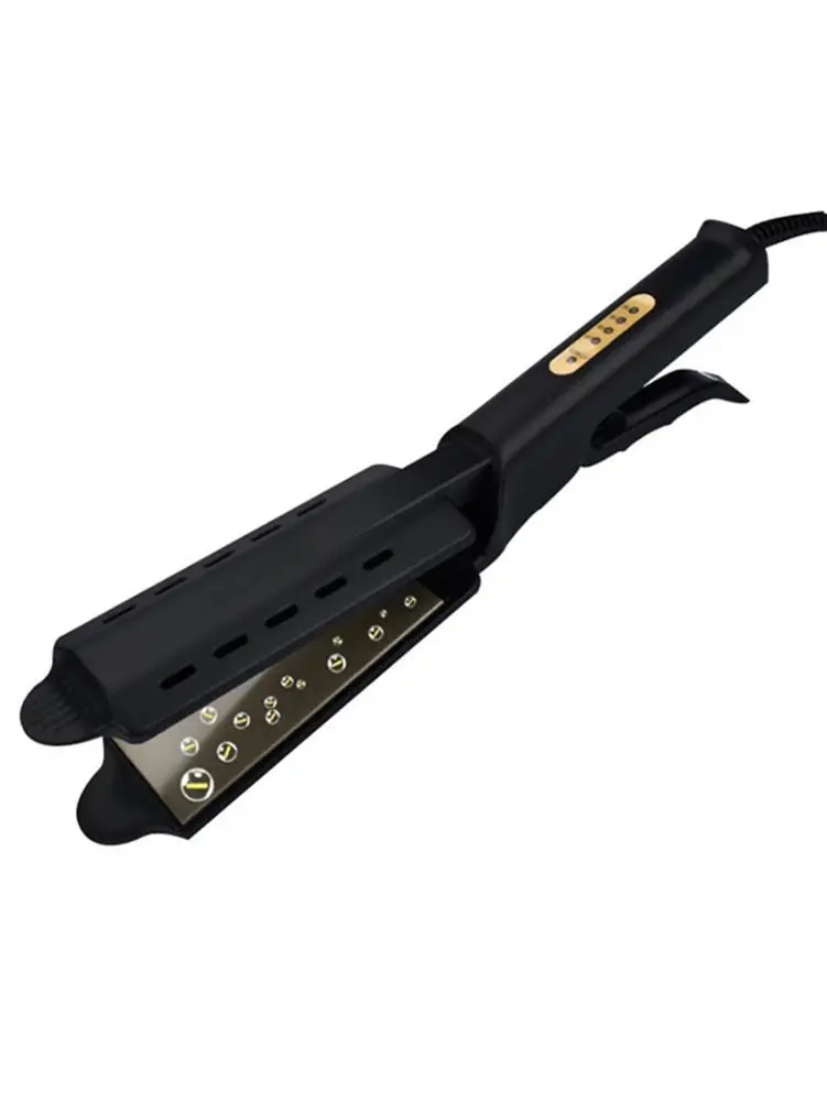 Выпрямитель для волос четыре уровня регулировки температуры щетка гребень