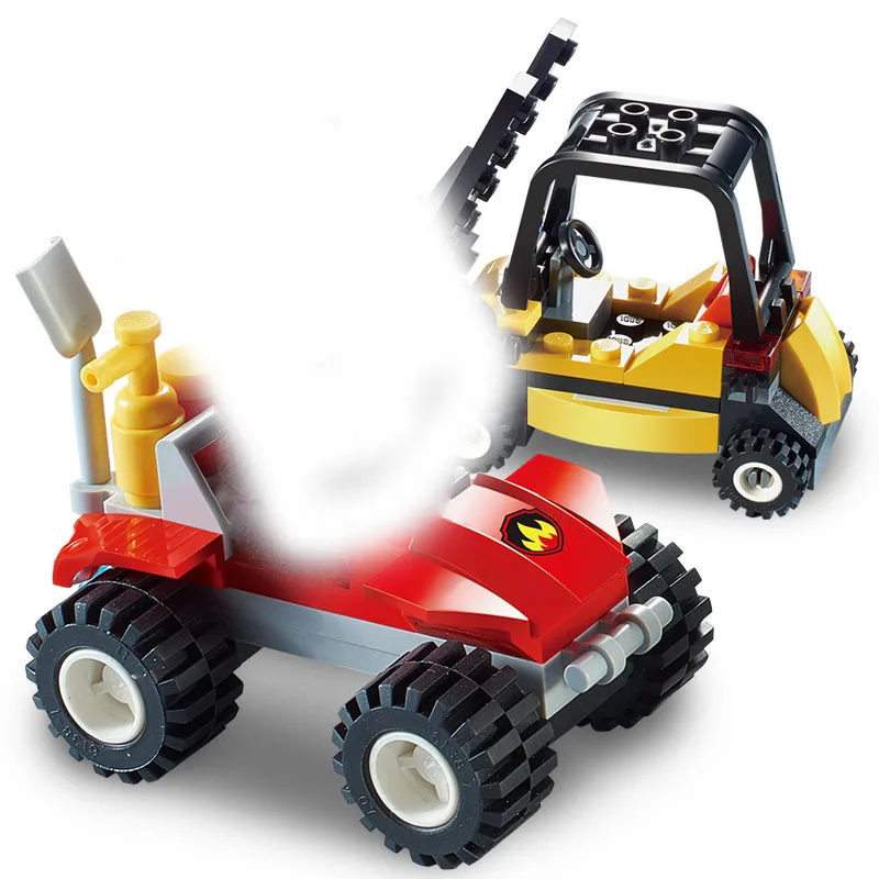 

GUDI 9216 Fire Forces Special Firefighting Aircraft Airplane 431pcs Building Blocks Kids DIY Brick Toy for Children Gift