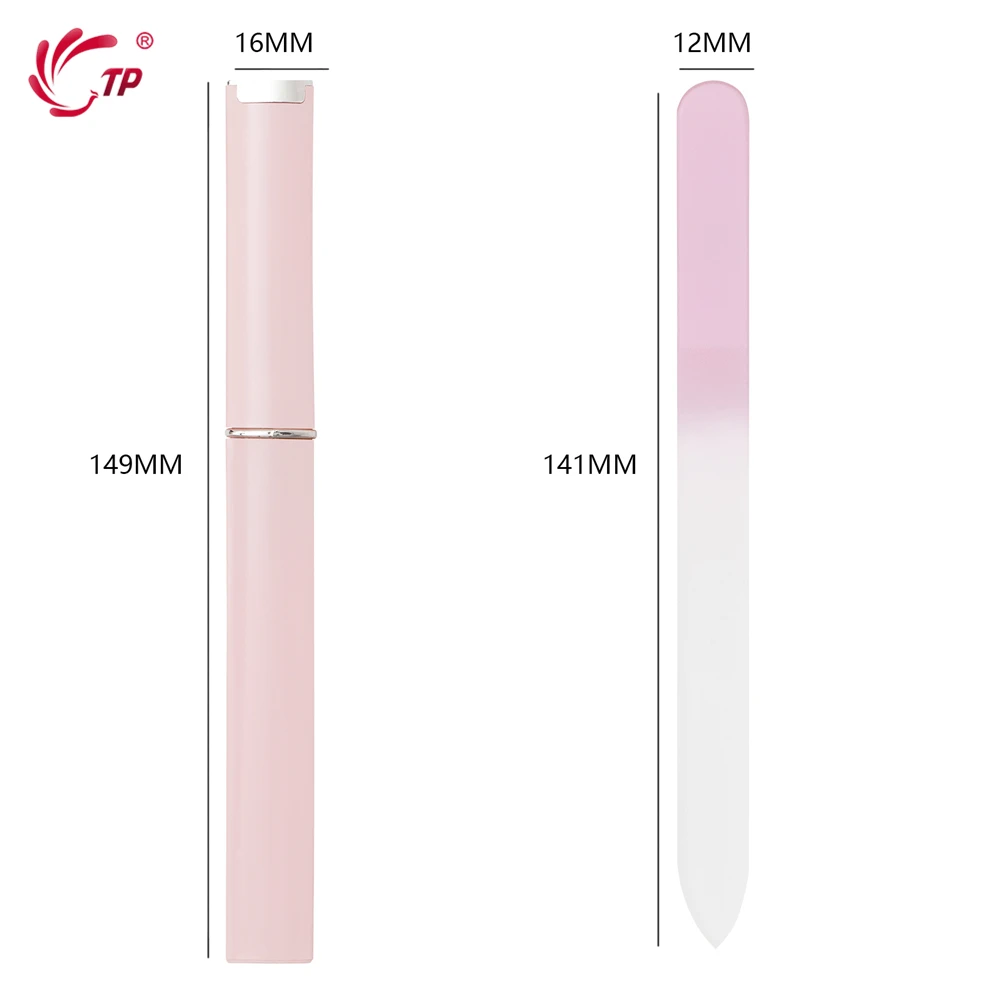 С украшением в виде кристаллов Стекло пилочка для ногтей с Чехол