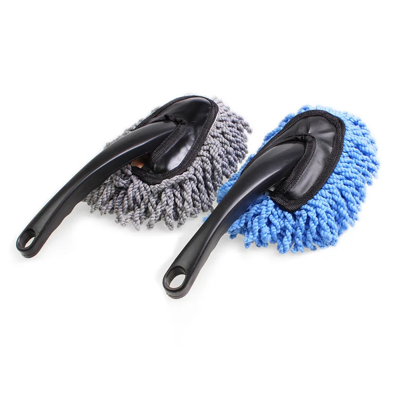 

Car Cleaning Brush Auto Window Wash Cleaner Long Handle Dust Car Care Nanofiber Towel Handy Washable Dirt Dust Clean Brush