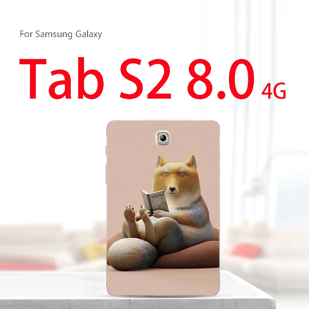 T715-na shu shu Краски планшетный чехол для Samsung Galaxy Tab S2 8,0 4G SM-T715C T719 SM-T710 Tab A 8,0 SM-T350 SM-T350X Tab3 8,0 SM-T310 T311 чехол - Цвет: T715-na shu shu