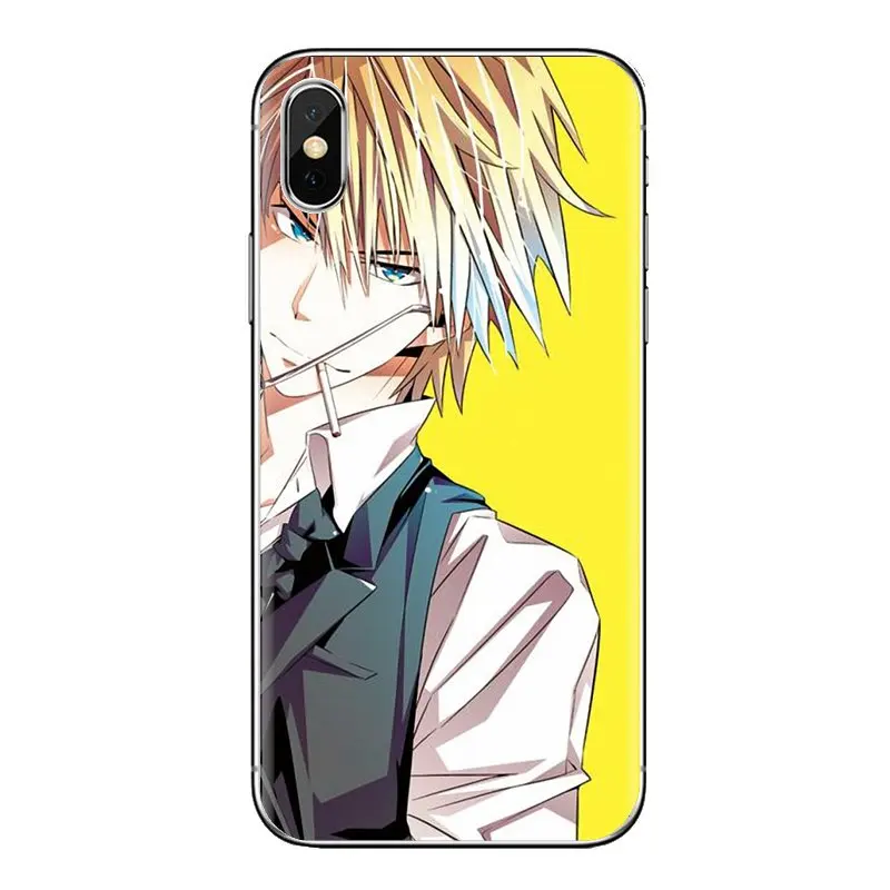 DuRaRaRa Orihara Izaya Shizuo Transparent TPU Skin Case For Xiaomi Redmi 4 3 3S Pro Mi3 Mi4 Mi4i Mi4C Mi5 Mi5S Mi Max Note 2 |
