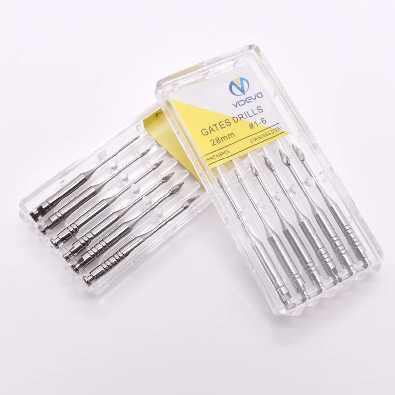 6 шт./корт. 28 мм затвор сверла для эндодонтиков расширитель эндошторы