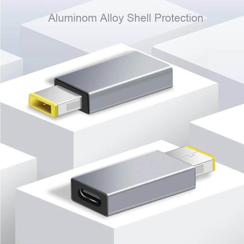 Адаптер питания постоянного тока переходник с USB Type C Мама на универсальный