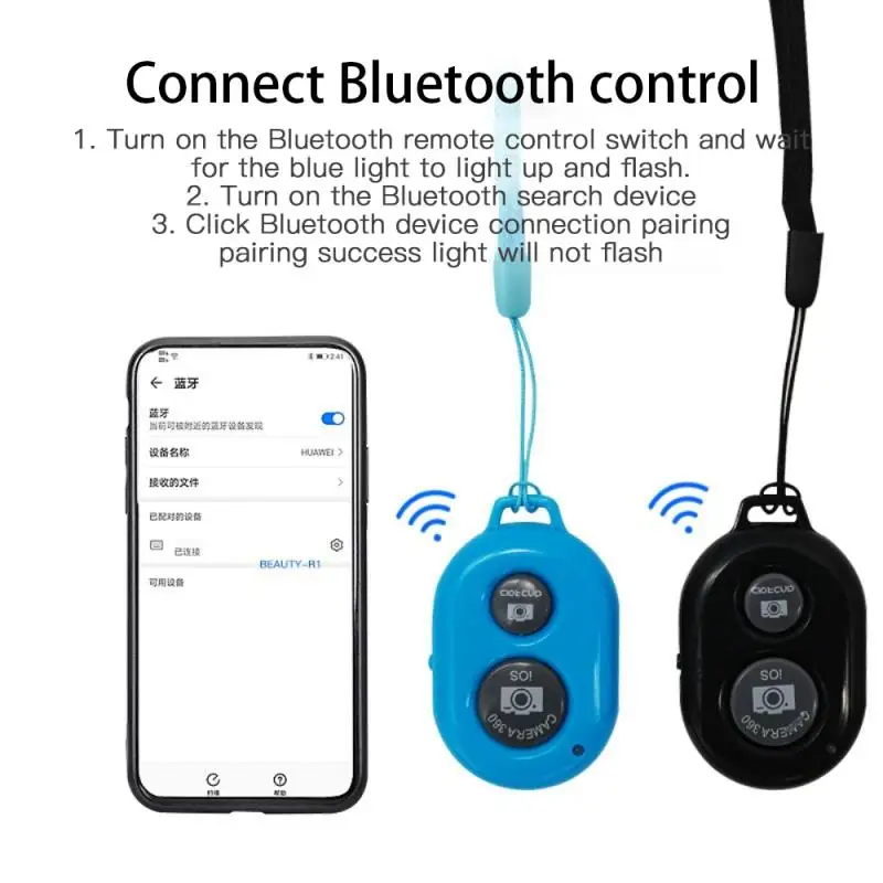 Bluetooth-пульт дистанционного управления для камеры селфи-Палка Iphone 6 6s 7 Samsung S8 Android |