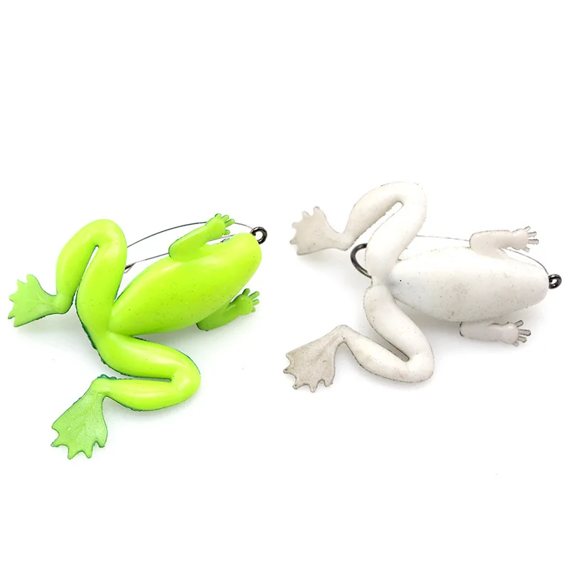 

Double Propeller Frog Soft Baits Shad Soft Lure Jigging Fishing Lure Bait Prop Topwater Catfish Silicone Artificial Wobblers hot