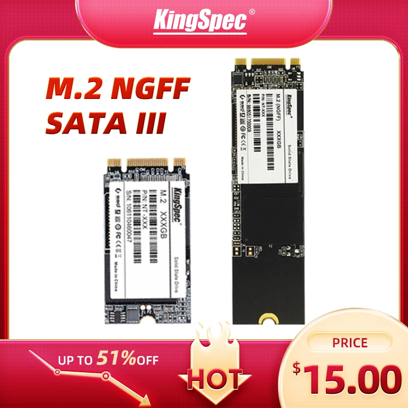 KingSpec SSD M.2 SATA III NGFF M2 2242 жесткий диск 120 ГБ 240 500 ТБ m.2 твердотельный накопитель sdd для