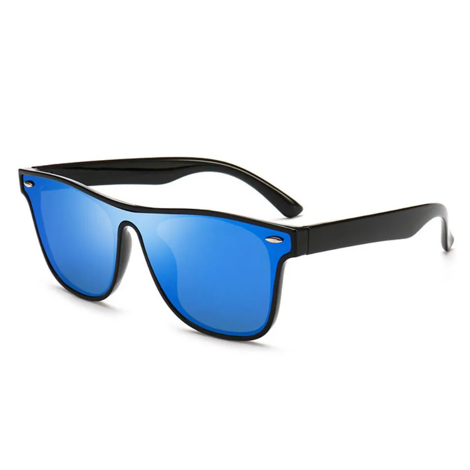 Модные квадратные солнцезащитные очки для мужчин и женщин в полной оправе