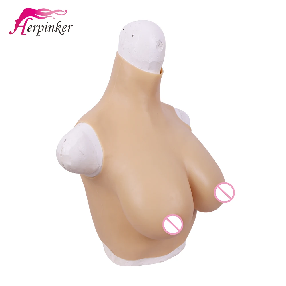 Силиконовая грудь для трансвеститов с D чашкой| |