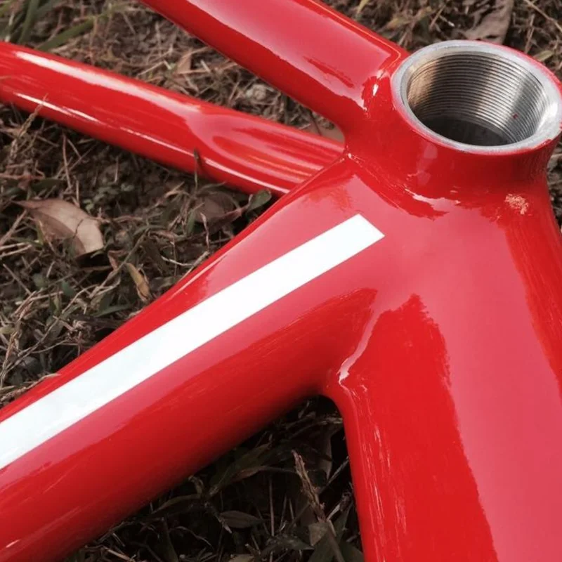 Велосипедная Рама рама с фиксированным зубчатым стеклом Экстра светильник AL6061