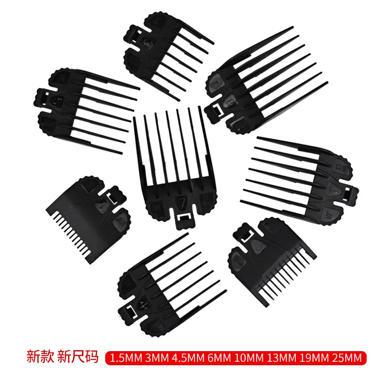 2/8Pcs Hair Clipper Cutting Guide Comb Guards Limit Tools Kit 46x38mm Head for WAHL 1.5/3/4.5/6/10/13/19/25mm G0704 | Красота и