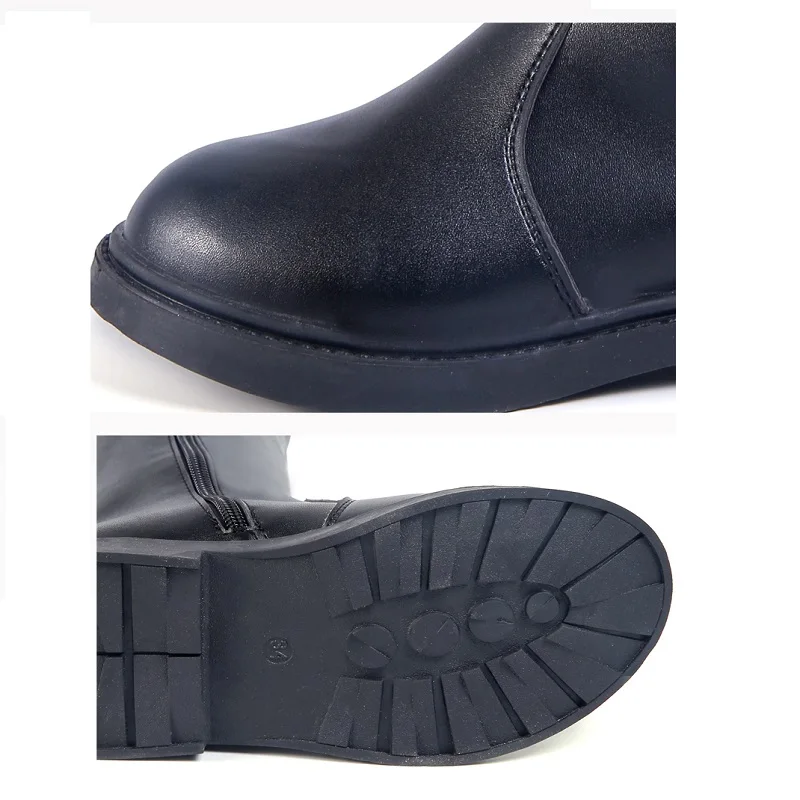 Обувь для детей коллекция 2019 года модные зимние ботинки девушки детская Осенняя