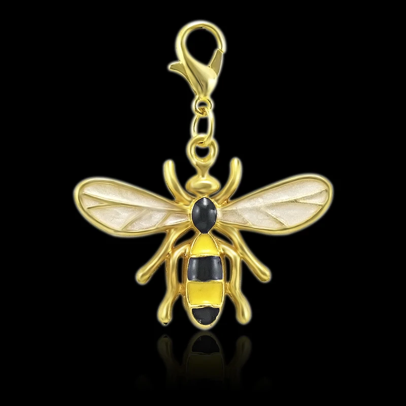 12 шт. эмалированные серьги-гвоздики в форме пчелы | Украшения и аксессуары