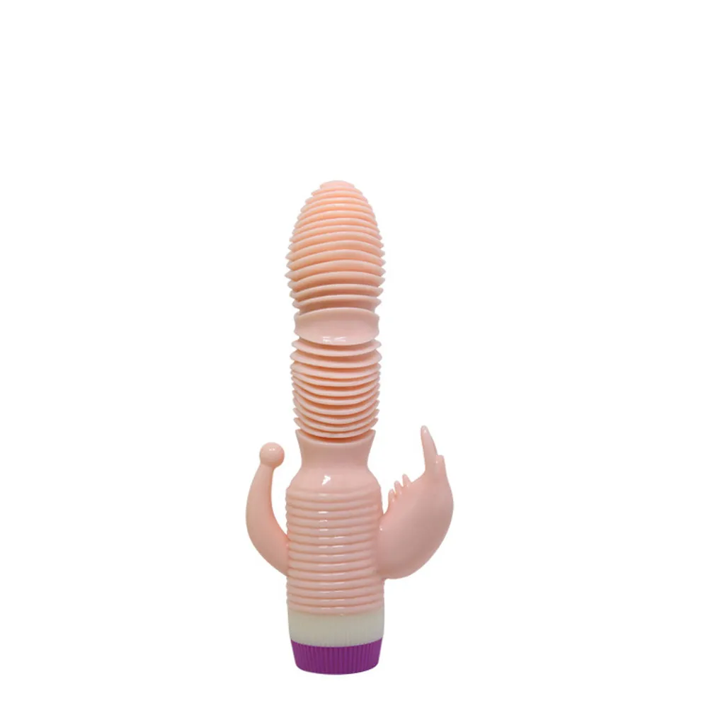 Фаллоимитатор для точки G Вибратор Кролик женщин двойной силиконовый