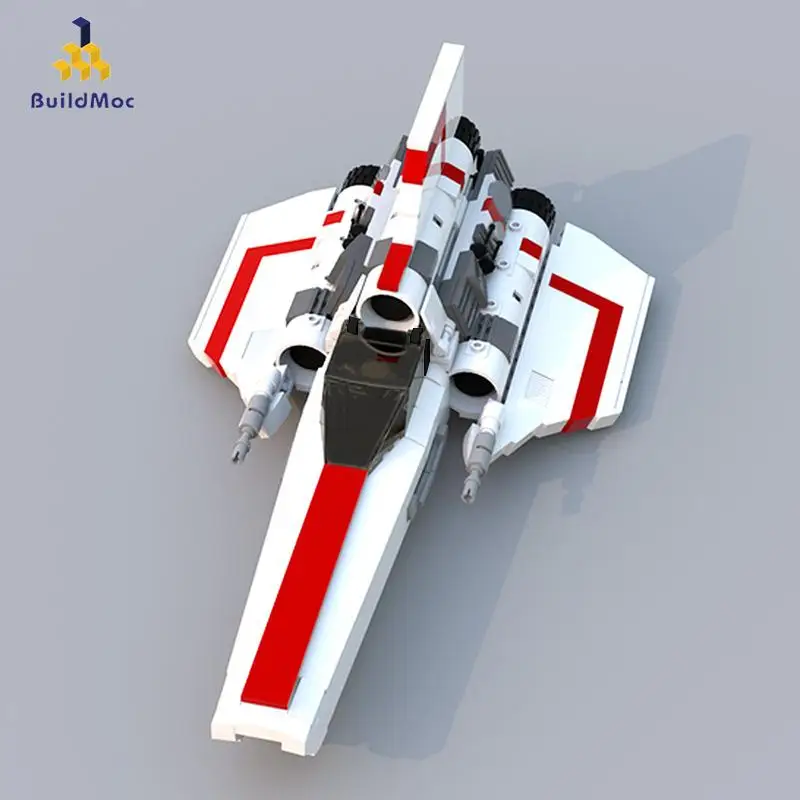

Конструктор Bulidmoc из фильма «Battlestar Галактика» Mk1, белый военный корабль, строительные блоки, детские игрушки, подарки