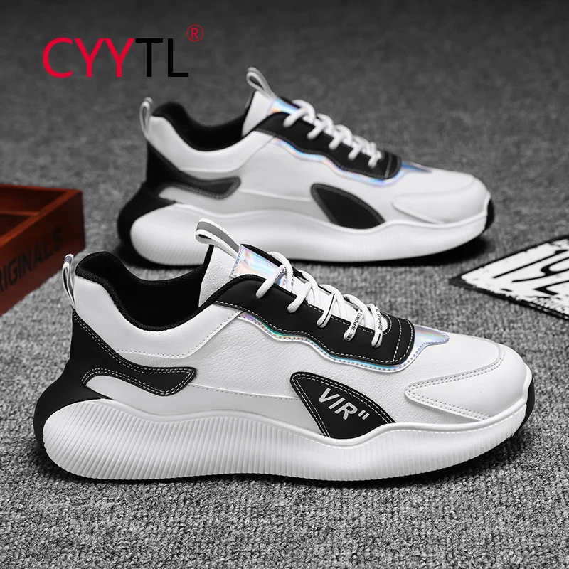

CYYTL 2022 Spring Men's Sports Shoes Casual Students Running Boys Fashion Sneakers Breathable Walking Comfort Leisure Tennis