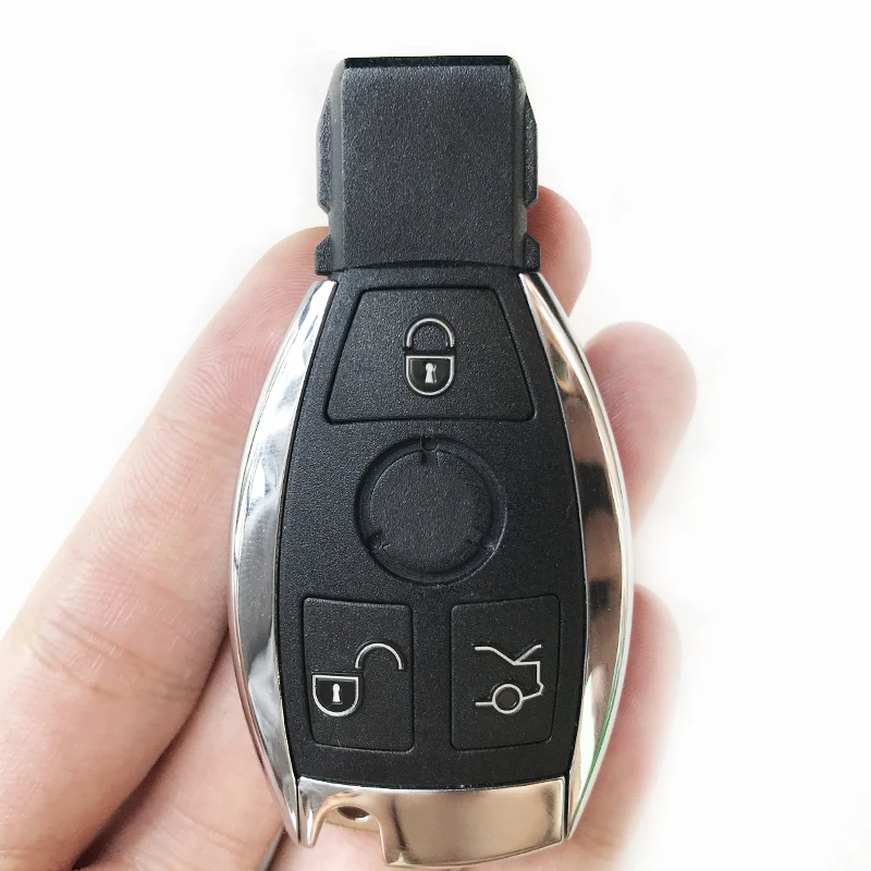 3 кнопки дистанционного ключа чехол для Mercedes-Benz BGA W211 W203 AMG W204 C E S CLS CLK сменный автомобильный смарт-ключ корпус Корпуса