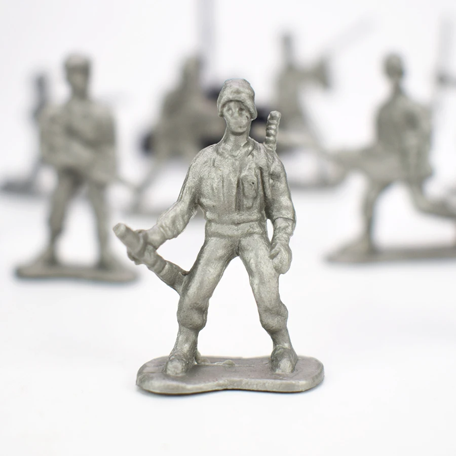 100 шт./упак. военные Пластик фигурку Игрушечные солдатики армии игровые фигурки